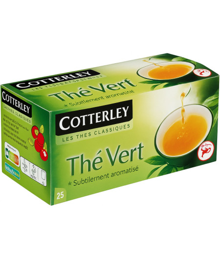 THE VERT COTTERLEY 25 SACHETS