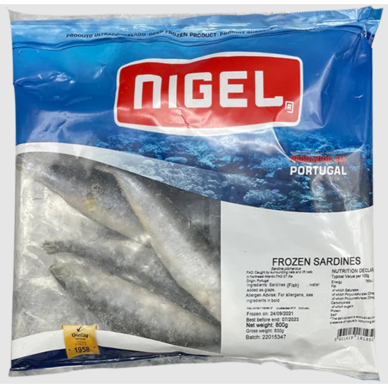 POISSON NIGEL FILET DE SARDINE 800G