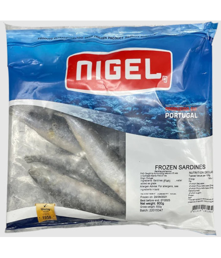 POISSON NIGEL FILET DE SARDINE 800G