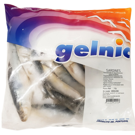 SARDINES ENTIERES CONGELEES GELNIC 1KG