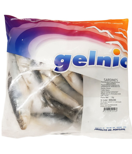 SARDINES ENTIERES CONGELEES GELNIC 1KG