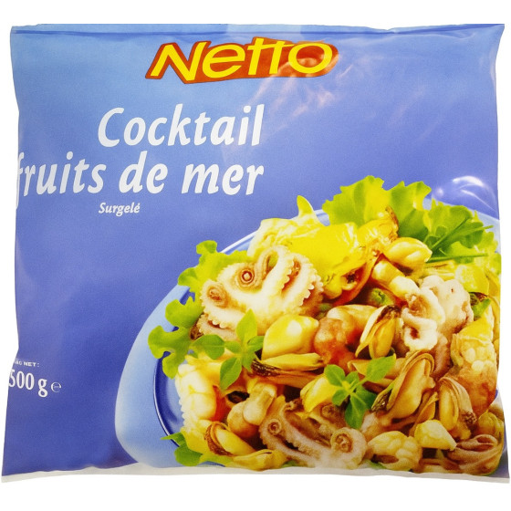 COCKTAIL DE FRUITS DE MER NETTO 500G