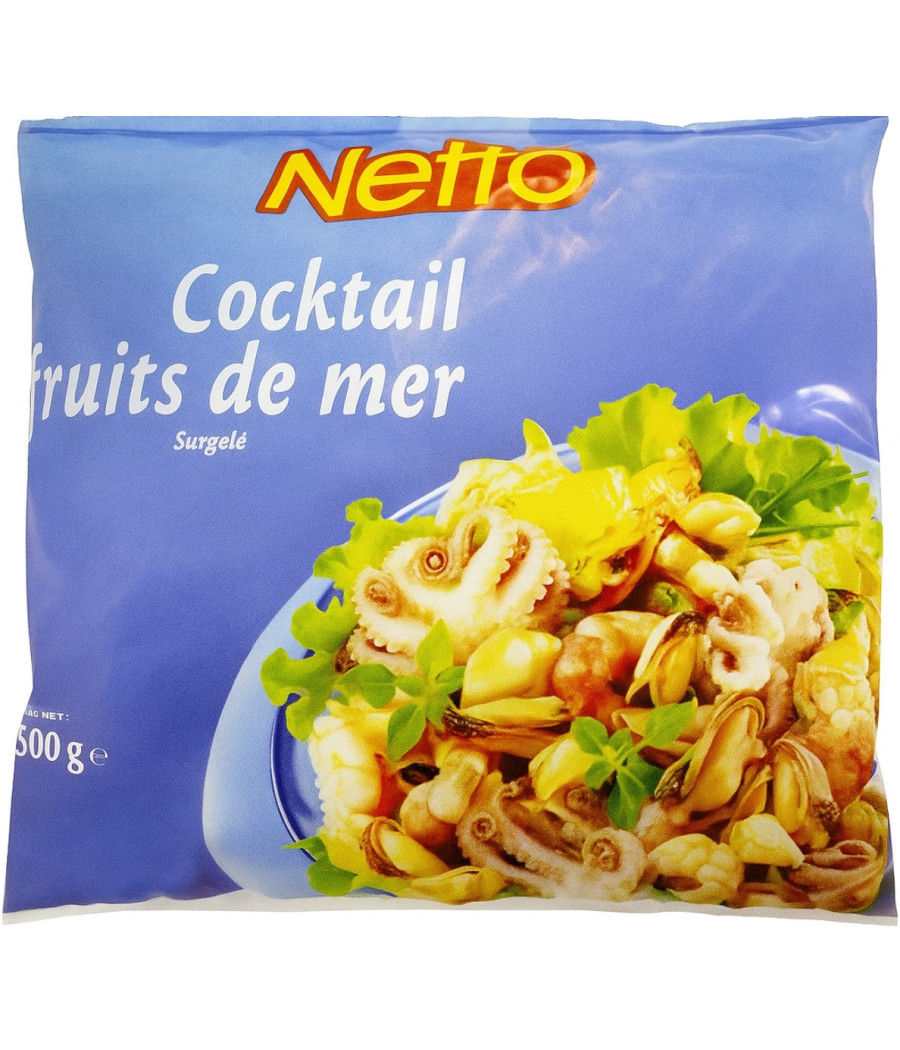 COCKTAIL DE FRUITS DE MER NETTO 500G