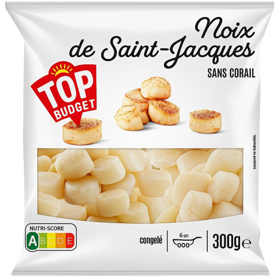NOIX DE SAINT JACQUES TOP BUDGET 300G