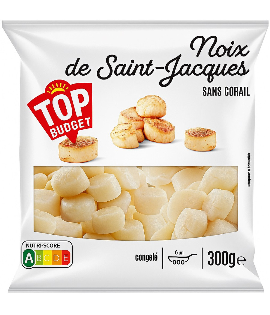 NOIX DE SAINT JACQUES TOP BUDGET 300G