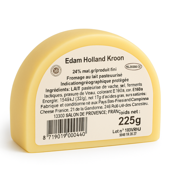 EDAM HOLLAND KROON 225G