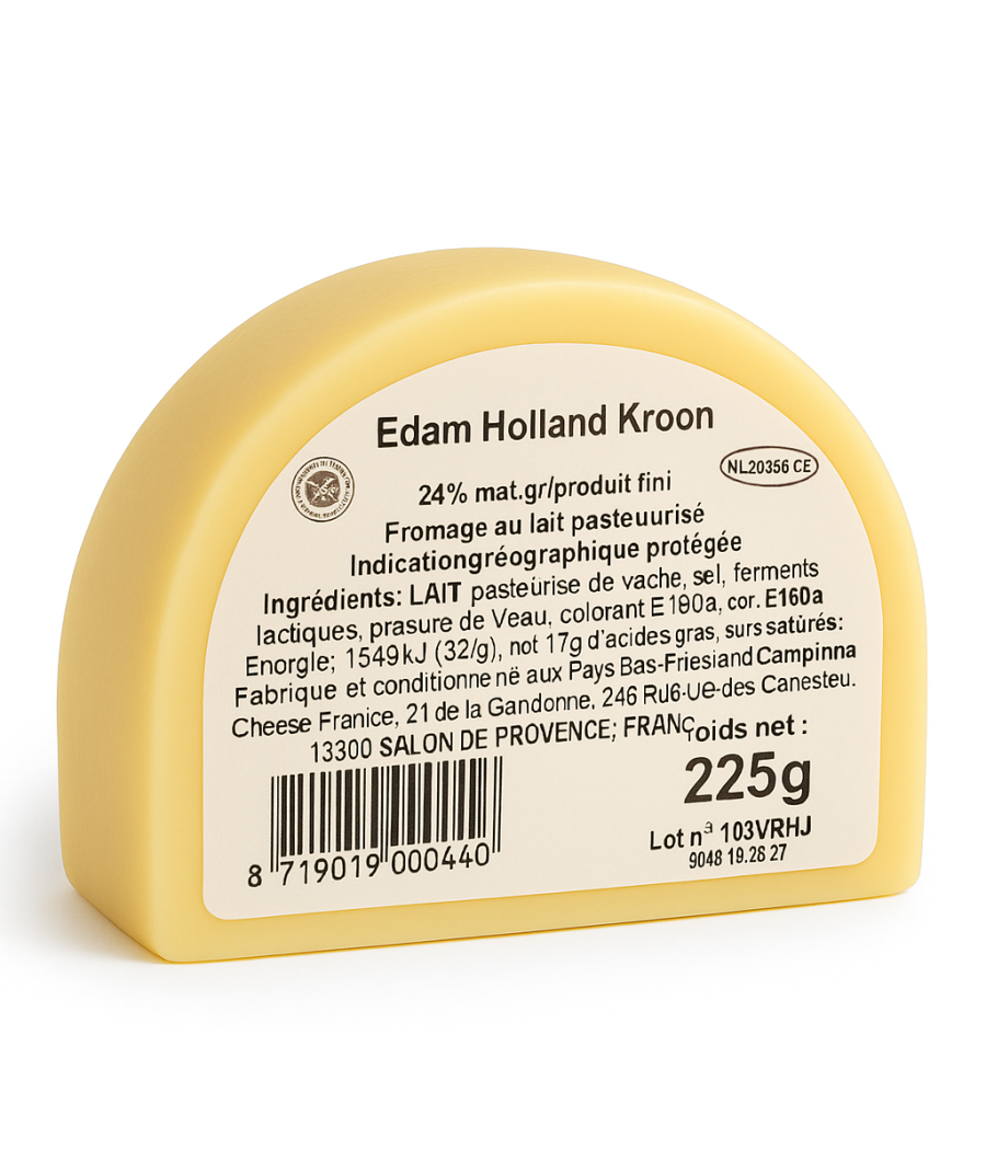 EDAM HOLLAND KROON 225G