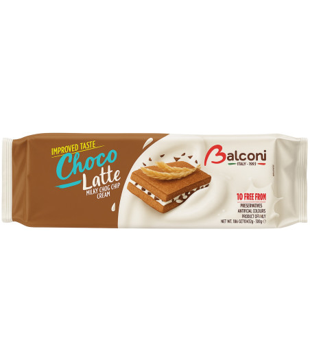 GATEAUX MINI GENOISE CHOCO & LATTE BALCONI 300G