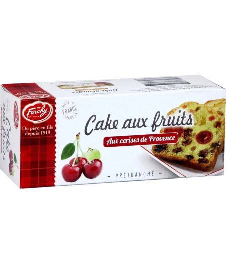 CAKE AUX FRUITS CONFITS ET RAISINS SECS FORCHY 275G