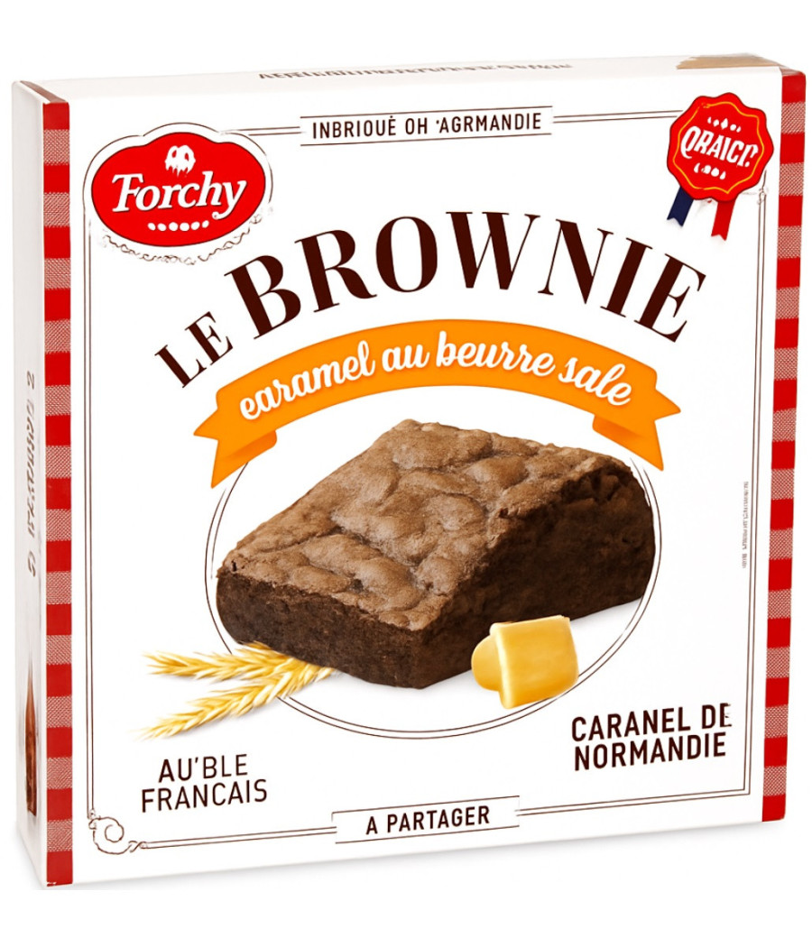 BROWNIE CARAMEL BEURRE SALE FORSHY 285G
