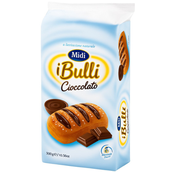 BRIOCHES FOURRES AU CHOCOLAT BULLI 300G