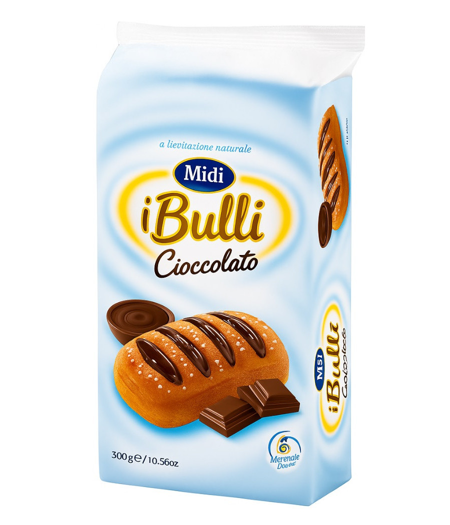 BRIOCHES FOURRES AU CHOCOLAT BULLI 300G