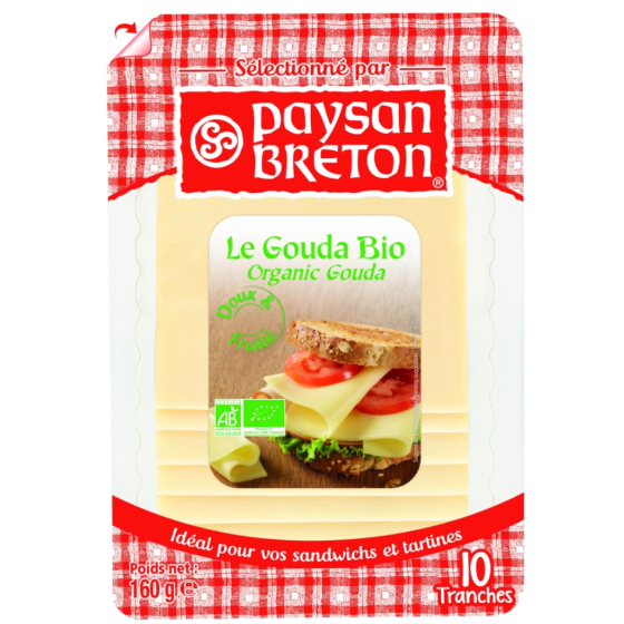 LE GOUDA BIO PAYSANS BRETON 160G