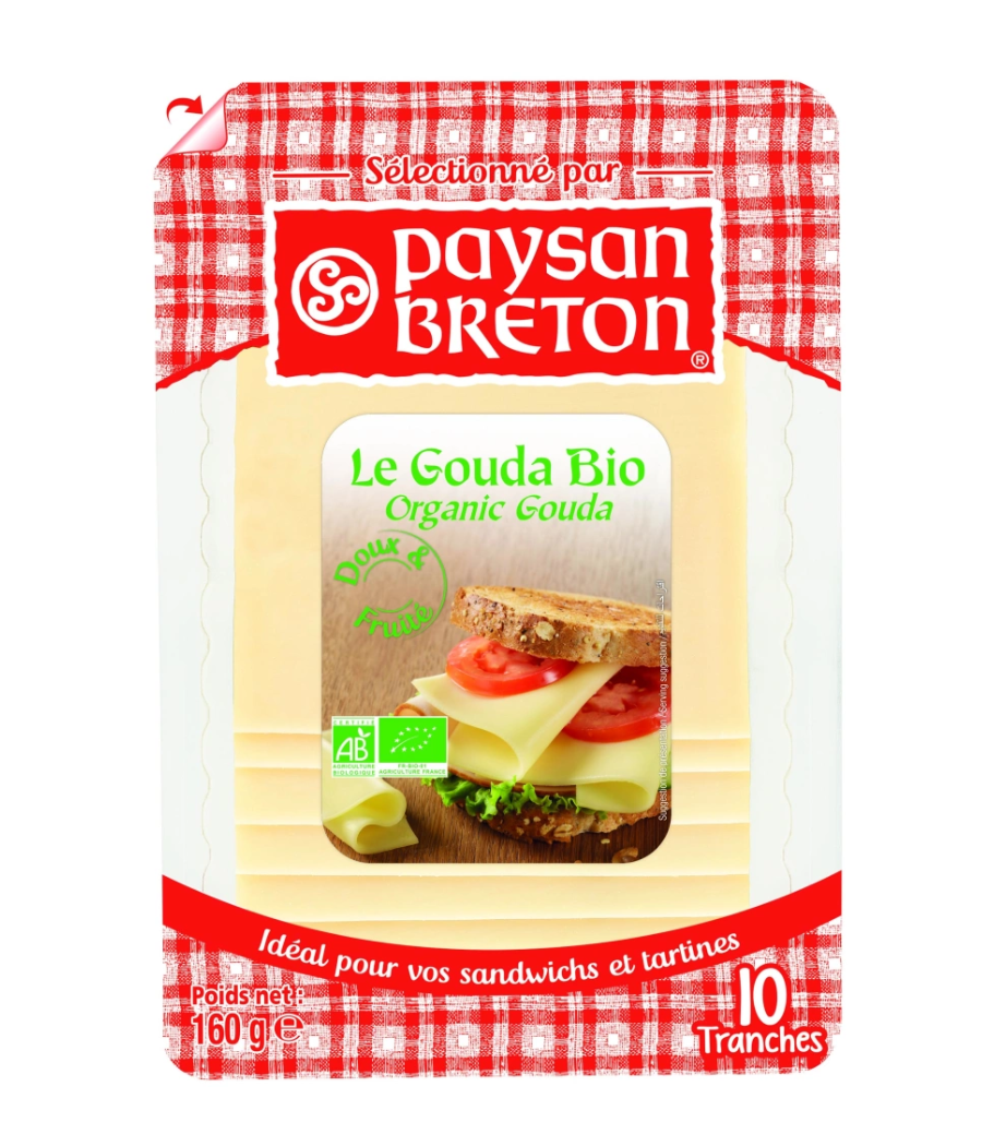 LE GOUDA BIO PAYSANS BRETON 160G