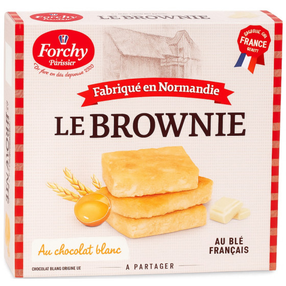 BROWNIE CHOCOLAT BLANC FORSHY  285G