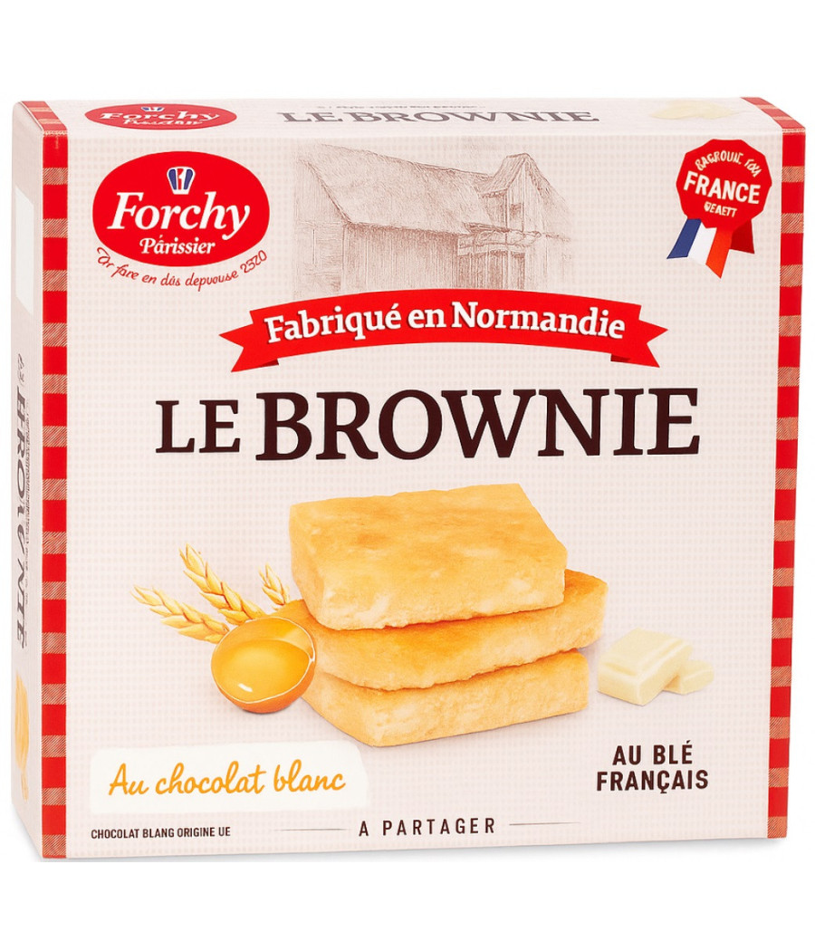 BROWNIE CHOCOLAT BLANC FORSHY  285G