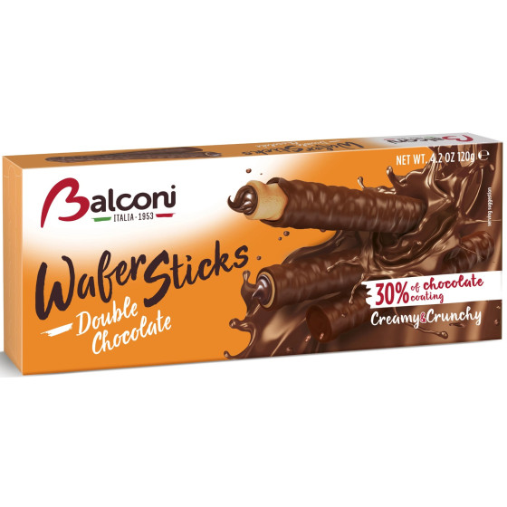 GAUFRETTE ENROBEE DE CHOCOLAT BALCONI 120G