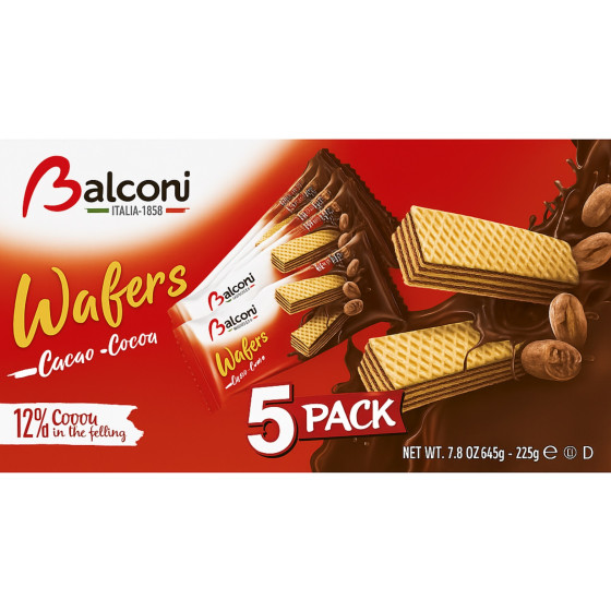 GAUFFRETTE CACAO BALCONI 225G