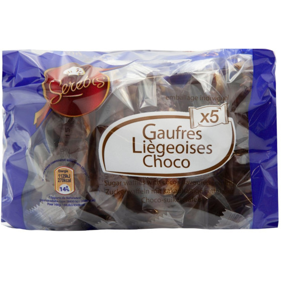 GAUFRES LIEGOISES CHOCOLAT SEREBIS 300G