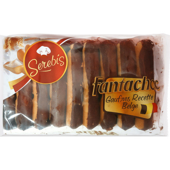 GAUFRRES ENROBEES DE CHOCOLAT SEREBIS 325G