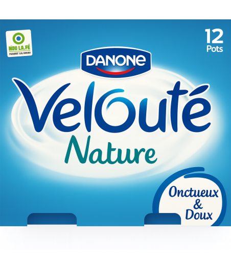 YAOURT VELOUTE NATURE 6 X 125G SOIT 750G