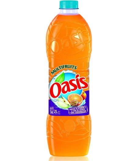BOISSON MULTIFRUITS OASIS 2L