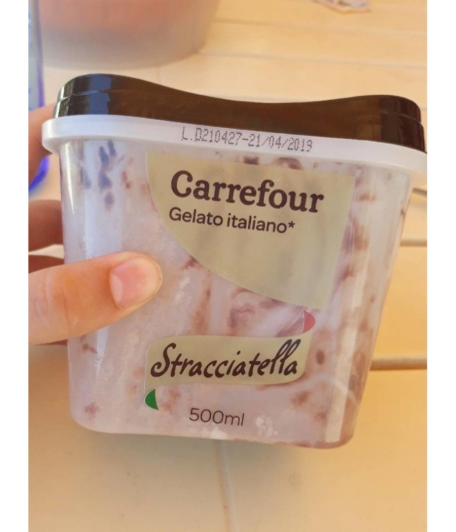 GLACE STRACCIATELLA 500 L