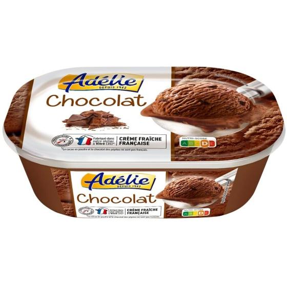 GLACE CHOCOLAT ADELIE 1L