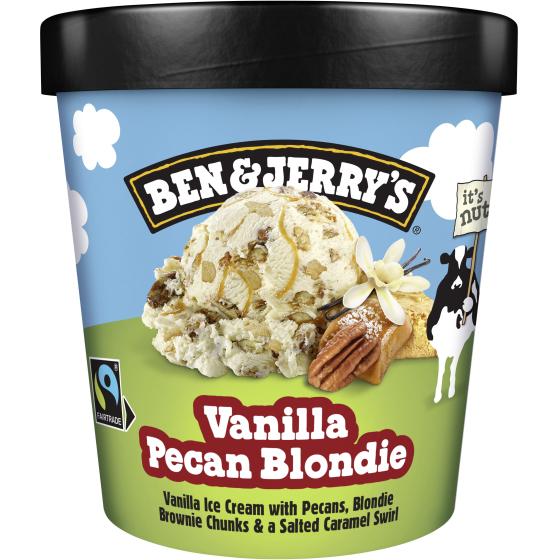GLACE VANILLE PECAN BEN & JERRY'S 465ML 414G