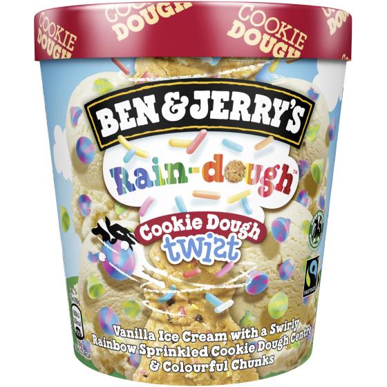 GLACE RAIN-DOUGH BEN & JERRY'S 465ML
