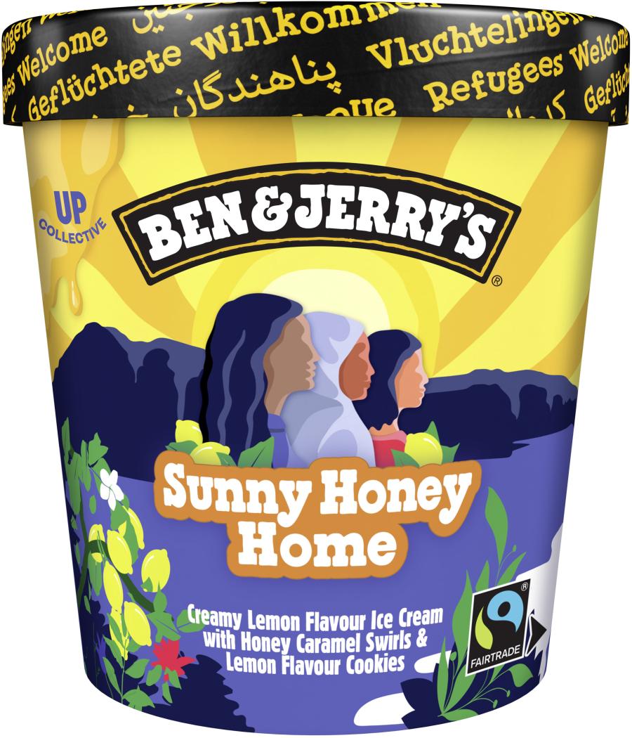 GLACE CITRON MIEL CARAMEL BEN & JERRY'S 465ML