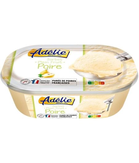 BAC SORBET POIRE - 1L 1000 G