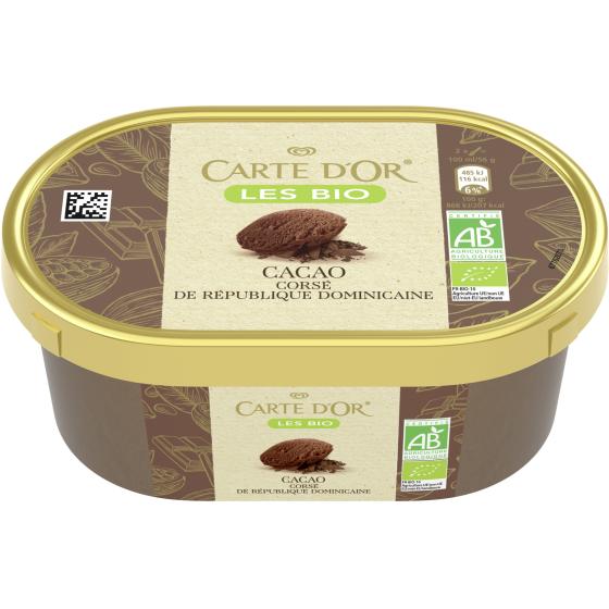 CREME GLACEE BIO CACAO CORSE DU PEROU 250 G (450ML)