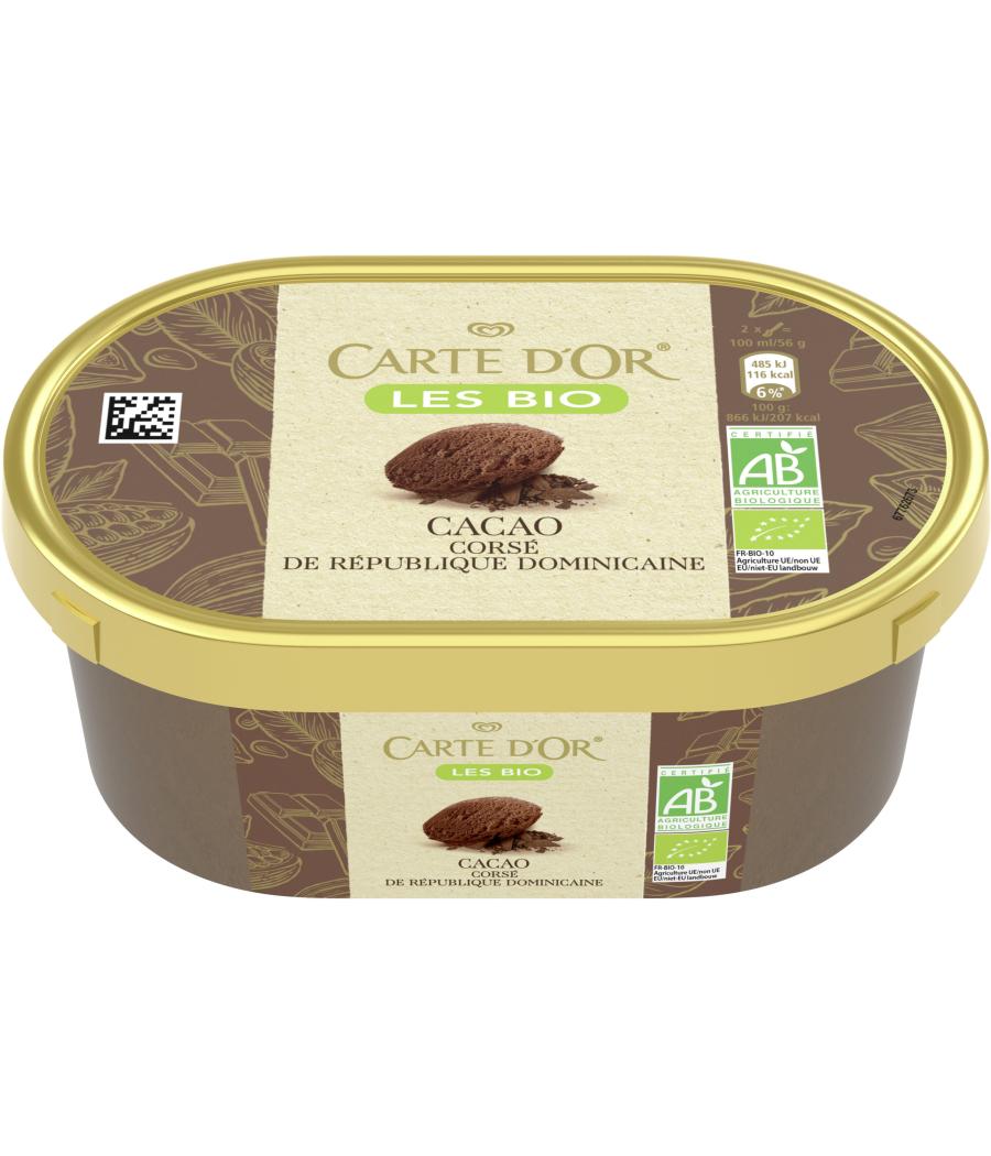 CREME GLACEE BIO CACAO CORSE DU PEROU 250 G (450ML)