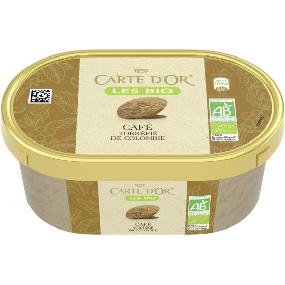 GLACE CAFE BIO CARTE D'OR 250G