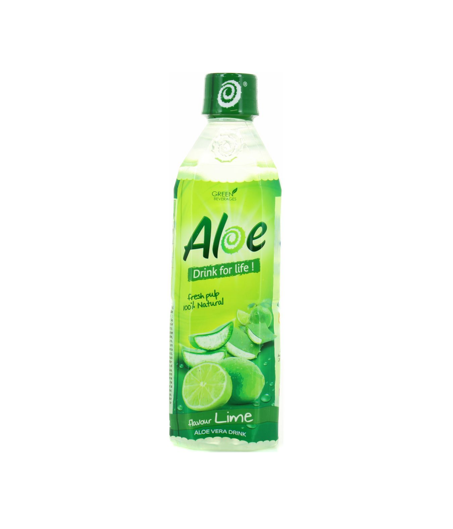 BOISSON A L'ALOE VERA - SAVEUR CITRON VERT 50CL