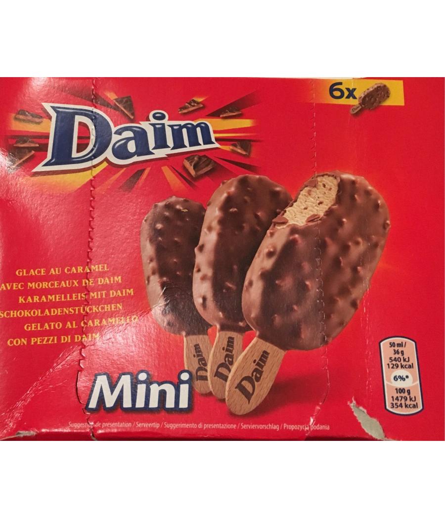GLACES CARAMEL DAIM MINI 300 G