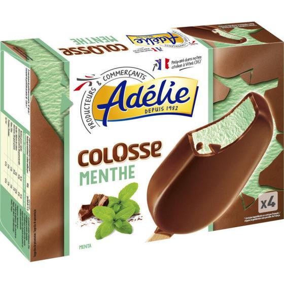 COLOSSE GLACE MENTHE ADELIE 400G