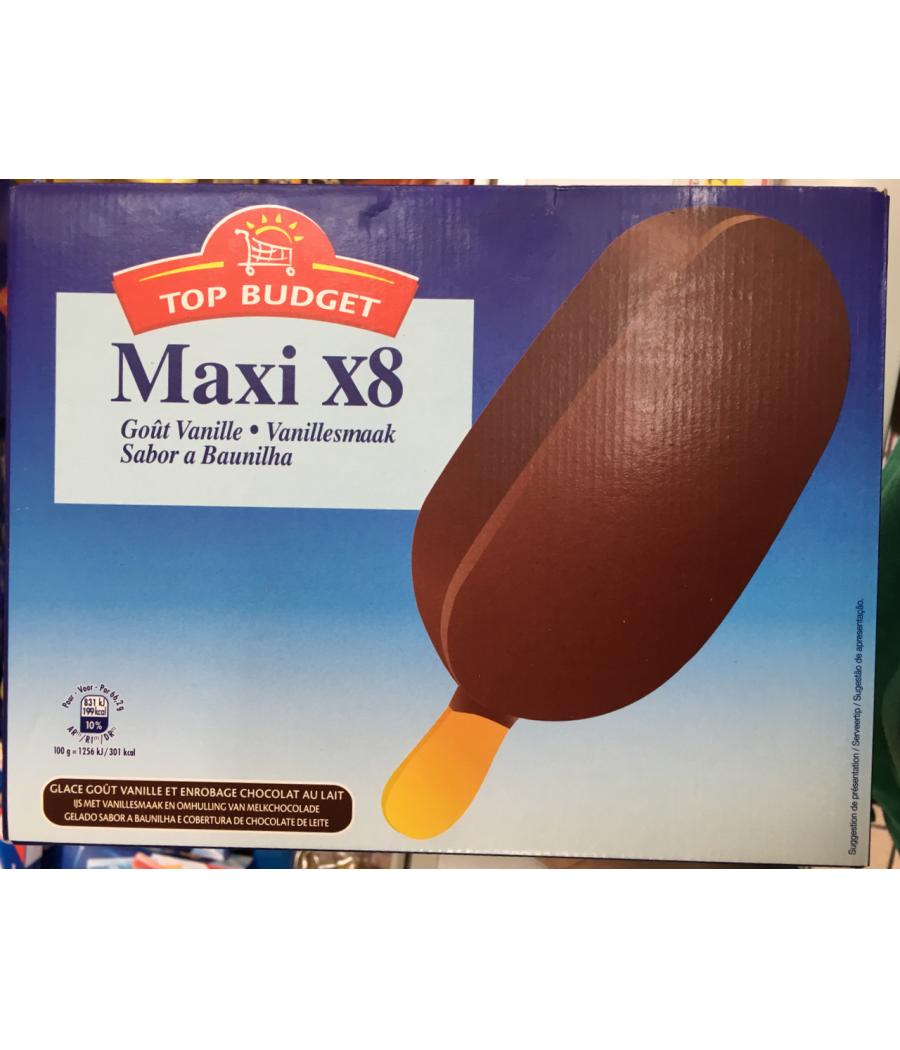 MAXI  GOUT VANILLE  529 G X8