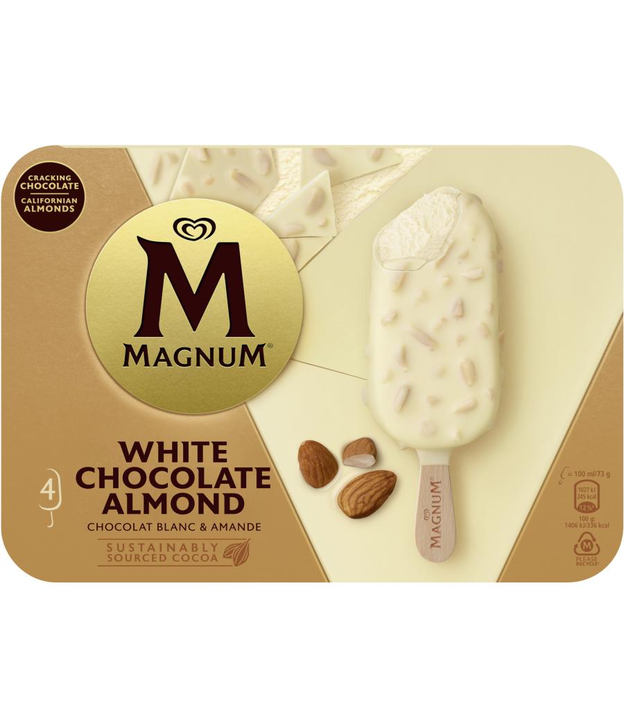 BATONNET CHOCOLAT BLANC AMANDE 292G