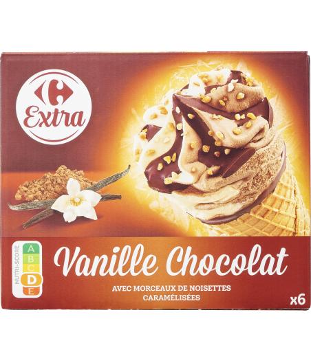 VANILLE CHOCOLAT 408 G (6 X 68 G)720 ML (6X120 ML)