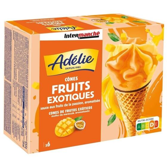 GLACE FRUITS EXOTIQUES ADELIE X6 720G