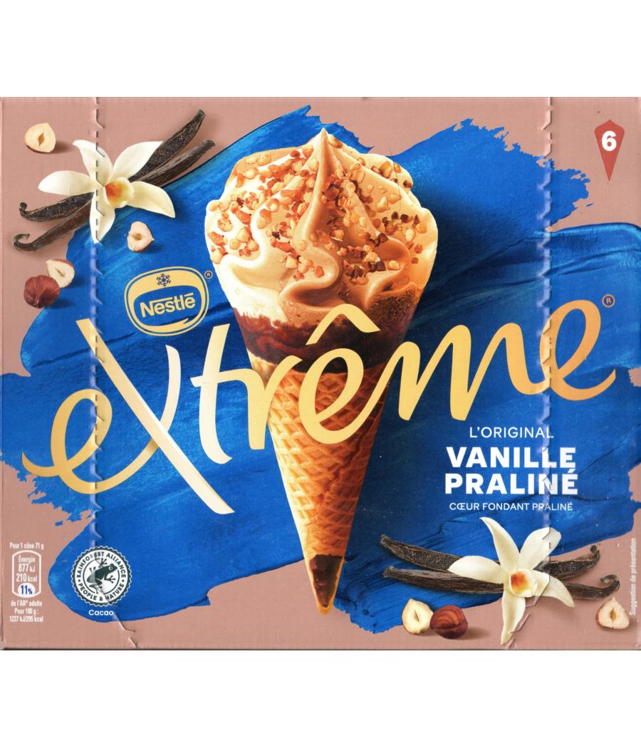 EXTREME ORIGINAL CONE VANILLE PRALINE 426G