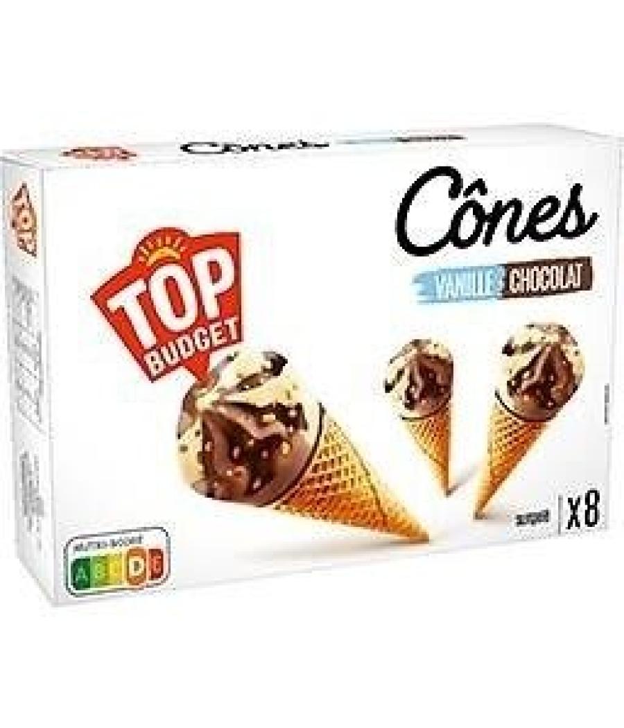 CONE VANILLE CHOCOLAT 8 X 960 G