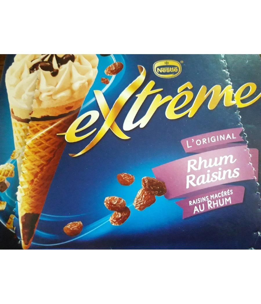 GLACE RHUM RAISIN EXTREME NESTLE X6 426G