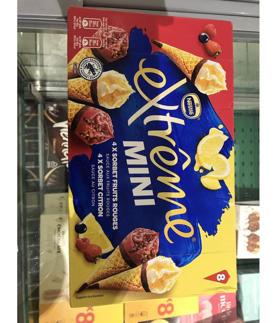 EXTREME MINI CITRON/FRUITS ROUGES 312 G