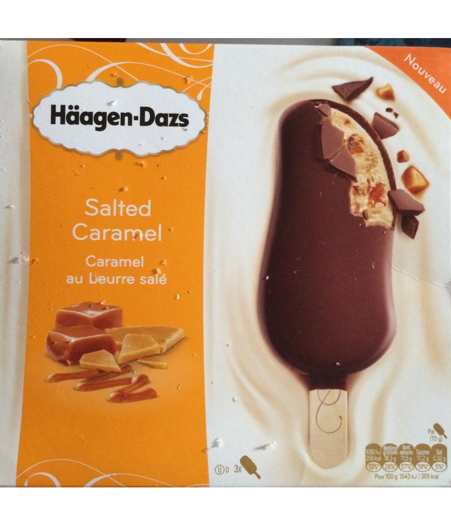 SALTED CARAMEL CARAMEL AU BEURRE SALE 210 G (3 X 70 G)