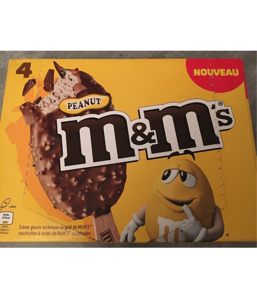 GLACES PEANUT M&M\'S 328 ML (4*82 ML)