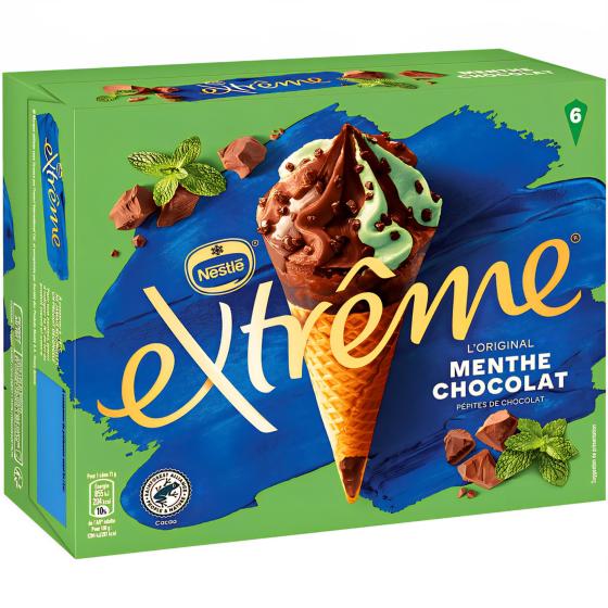 EXTREME MENTHE CHOCOLAT PEPITES DE CHOCOLAT 6 X 71 G 426 G