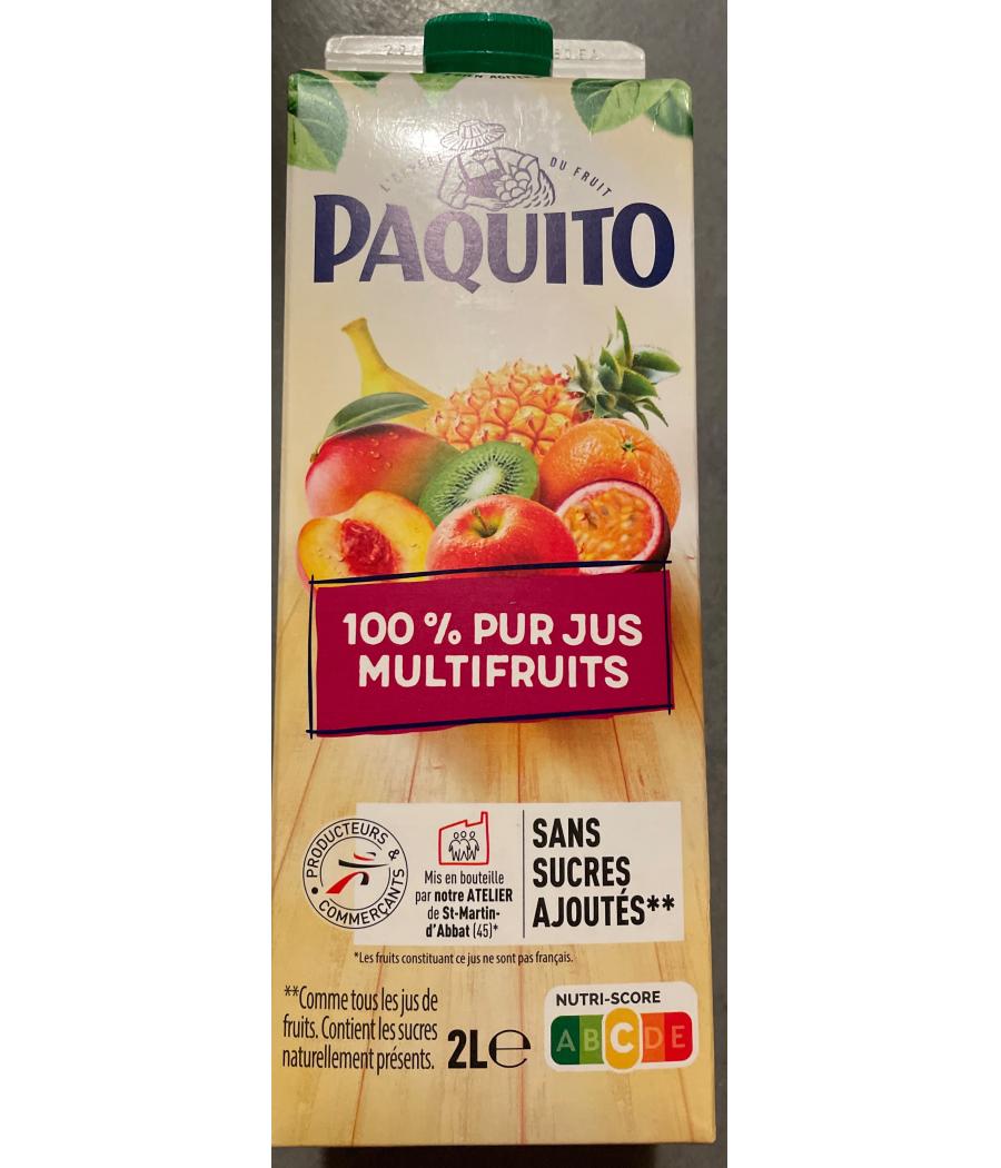 100% PUR JUS MULTIFRUITS 2L 100% PUR JUS MULTIFRUITS 2L